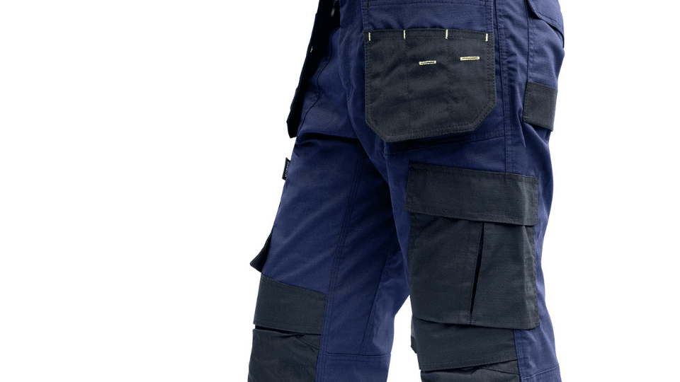 Rip-Stop Work Trousers Utility Pockets