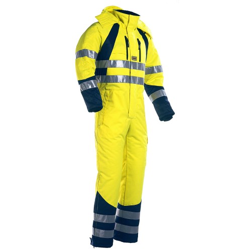 Winter Hi-Vis Quilted Boilersuit