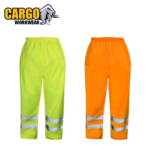 Cargo Hi-Vis Waterproof Over Trousers