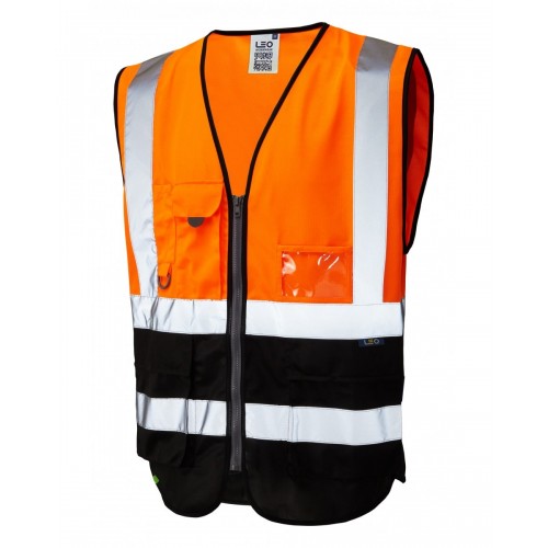 Hi-Vis Vest with Multi Pockets & ID Holder
