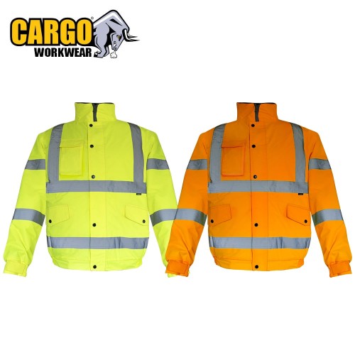 Cargo Hi-Vis Bomber Jacket