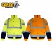 Cargo Hi-Vis Two Tone Bomber Jacket