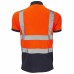 Hi Vis Two Tone Polo Shirt 100% Polyester