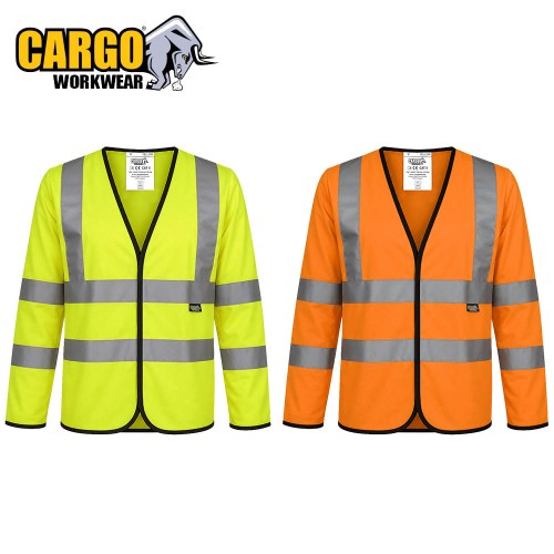 Cargo Hi-Vis Long Sleeved Vest