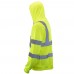 Hi-Vis Polyester Hoodie Sweatshirt