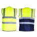 Cargo Hi-Vis Executive Vest Multi Pockets & ID Holder