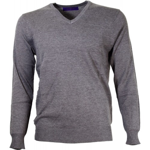 HB720 Unisex Cotton Acrylic Mix V-Neck Jumper