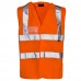 Hi Vis Pull Apart Vest