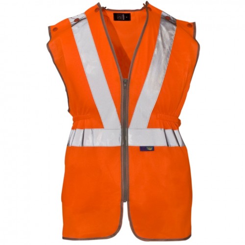 Rail Industry GO/RT Hi-Vis Vest with Zip Closure