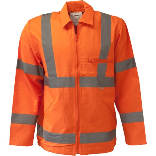 Hi-Vis Polycotton Jacket