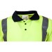 Hi-Vis Long Sleeved Polo Shirt