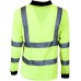 Hi-Vis Long Sleeved Polo Shirt