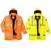 Hi-Vis Flame Retardent Anti-Static Parka Jacket
