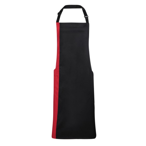 PR162 Bib Apron Contrast Colour