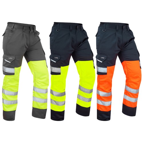 Hi-Vis Two-Tone Combat Style Trousers