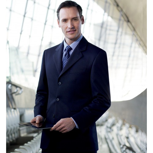 Alpha Single Breast 3 Button Jacket