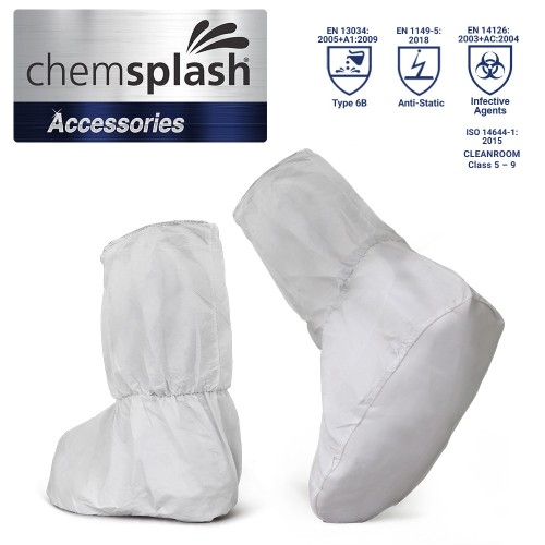 Chemsplash PVC Grip Slip-Resistant Overboot Type PB 6B