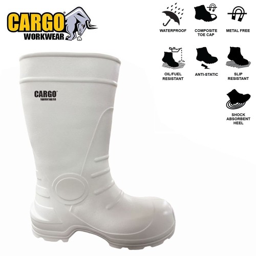 Cargo EVA Metal Free Safety Wellington Boot S4 SR