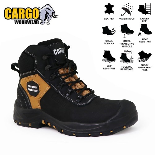 Cargo Gorilla Waterproof Safety Boot S7 SR FO HRO LG