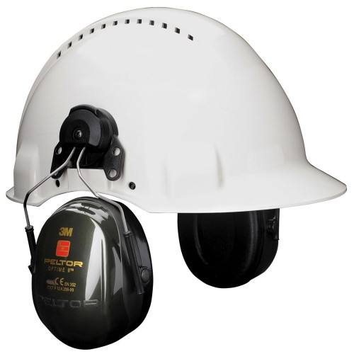 Peltor Optime II Helmet Attachable Ear Muff SNR 30