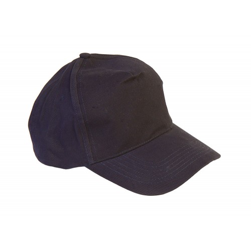 Cargo Polycotton Navy Baseball Cap - Suitable for LOGO