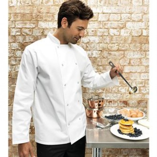 PR665 Chef's Unisex Metal Stud Tunic