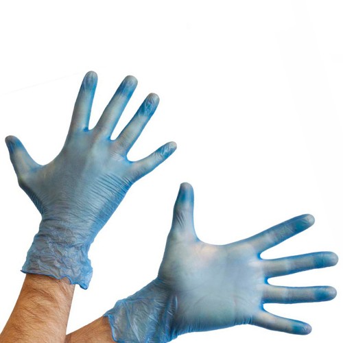 Vinyl Powder Free Disposable Gloves - Box of 100
