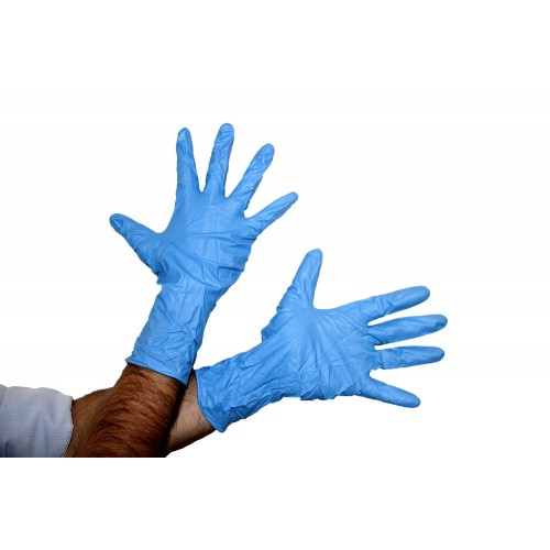 Chemical Risk Nitrile Powder Free Disposable Glove