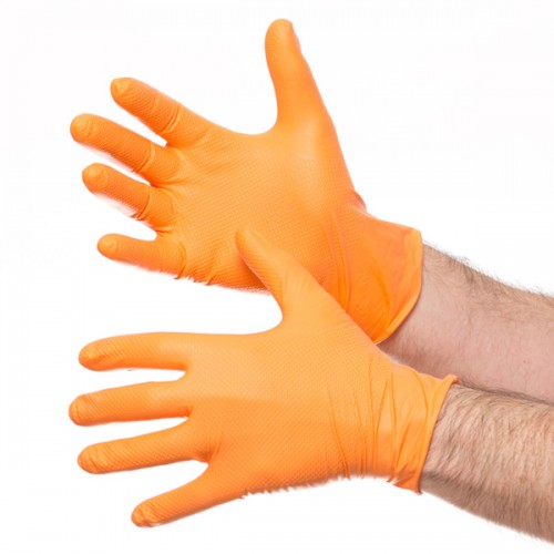 Gripster Skins Dimpled Texture Powder Free Nitrile Glove