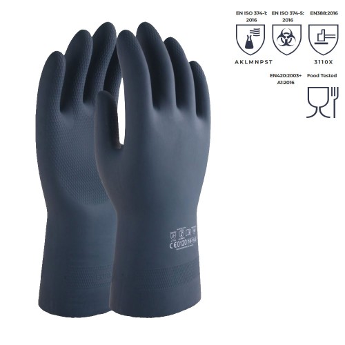 Black Chemical Resistant Glove 13