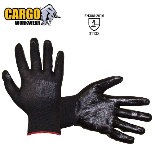 Cargo Smooth Nitrile Grip Glove