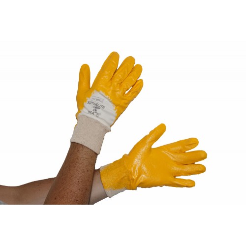 Superlite Nitrile Palm Knit Wrist Glove