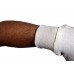 Bleached Cotton Glove - Open Wrist