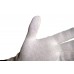 Bleached Cotton Glove - Open Wrist