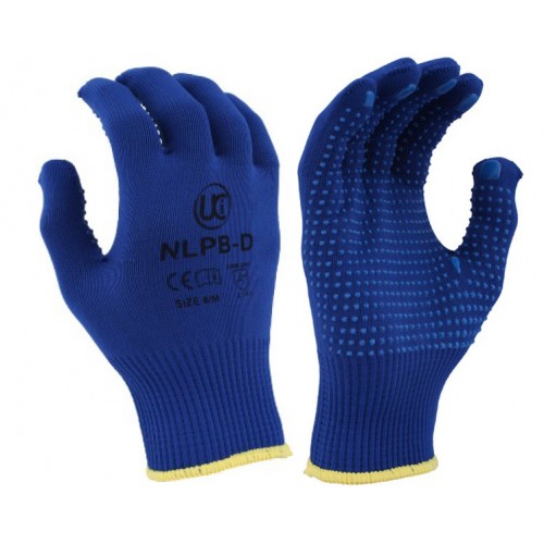 PVC Dot Polyester Glove