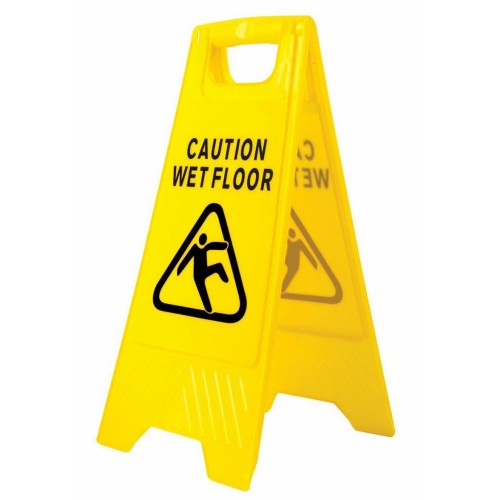 A Frame Wet Floor Sign