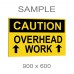 Dibond Aluminium Safety Sign 900mm x 600mm