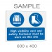 PVC Safety Sign 600mm x 400mm