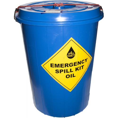 80 Ltr Oil Only Spill Kit - Static Bin