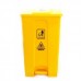 Yellow Plastic Clinical Waste 87L Bin