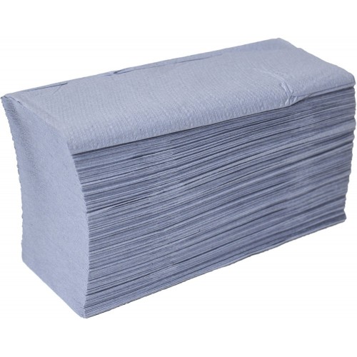 1 Ply Blue Z Fold Hand Towel