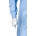 ZCR167  Cleanroom Coverall Stud Cuff & Ankle