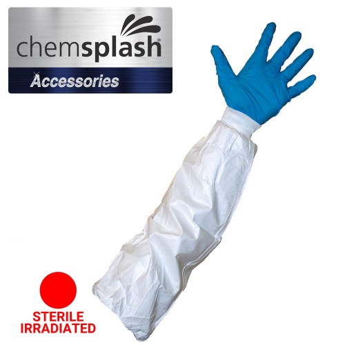 Chemsplash Sterile Irradiated OverSleeves 49.5cm