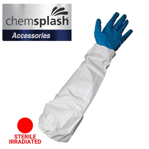 Chemsplash 42cm Oversleeve Sterile Irradiated