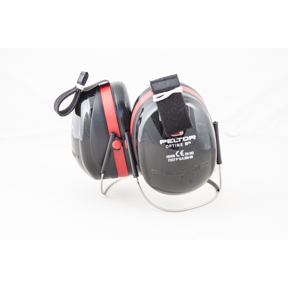 3M PELTOR Optime III Neckband Earmuff SNR 34 H540B | WorkWear Experts